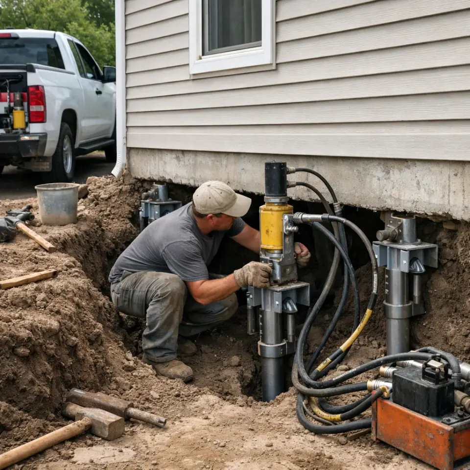 foundation repair in South Bound Brook, NJ