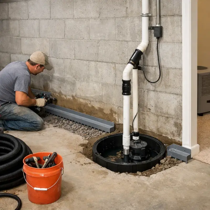 Basement Waterproofing Edison